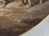 a picture of a painting of a man and a woman