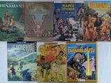 un grand nombre de livres posés sur une table