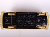 a close up of a black and gold cell phone