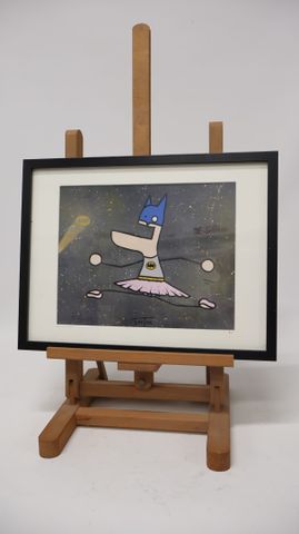 TOCTOC – « Bat Duduss ». Lithographie ou jet d'encre pigmentaire....