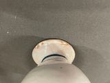 a light that is on the ceiling in the room