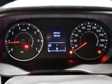 a close up of a car dashboard with a speedometer and gauges