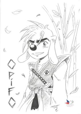 Mickael Bettinelli - "Opifo..." - Dessin original sur feuill…