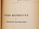 an old book with a handwritten title on it