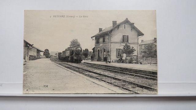 Reterre La Gare. PM3. Carte très rare !!! TBE
