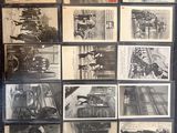 une photo montrant un ensemble de vieilles photos dans un cadre noir