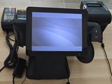 a tablet computer sitting on top of a table