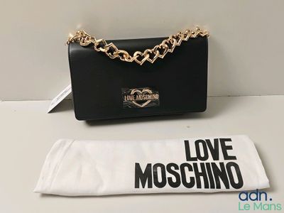 moschino love moschino clutch bag