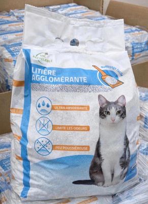 Lot de 5 sacs de litières agglomérante de 5 litres