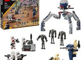 Pack de combat « Clone Troopers » de la gamme Lego Star Wars, comprenant des Clone Troopers et des soldats