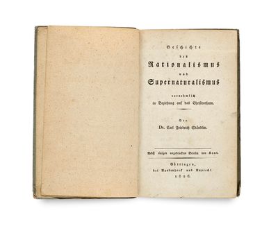 un livre ouvert avec un titre en noir et blanc