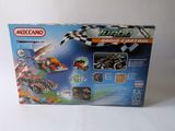 the box is open to show the contents of a toy car