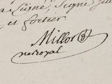 the handwriting of a person who is writing on a piece of paper