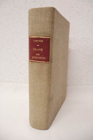 BOUTON Victor : Nouveau traité des armoiries. Paris, Dentu, 1887 ...