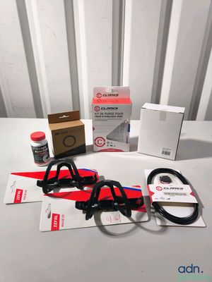 a pair of scissors and a pair of scissors on a table