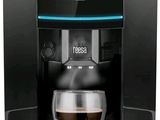 a close up of a coffee machine on a white background