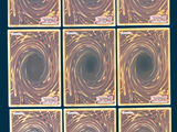 six square tiles of different colors and sizes with a black background