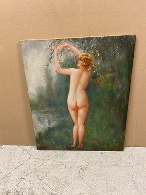 Antoine FERRACCI (1890-1984) Femme nue dans la nature