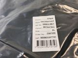 a plastic bag with a price tag on it sitting on a table