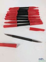 Lot de 10 lames triangulaires pour ébavureur. (photo 2)