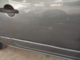 a car door handle on the side of the car