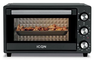 ICQN Mini four 20 l Chaleur voûte/inférieure, défaut porte n…