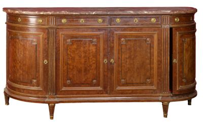 an image of a sideboard with a marble top