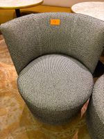2 Petits fauteuils MOBITEC, gris, assise tournante, petits a… (photo 2)