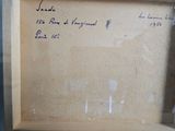 a picture of a picture with writing on it in a wooden frame