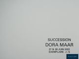 an image of a white wall with a sign that says succession dora maar