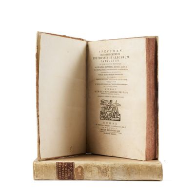 an open book with a picture of a man sitting on top of it