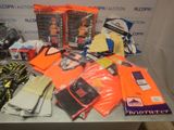 many items that are on a table in the room