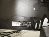 a close up of a computer monitor with a barcode on it