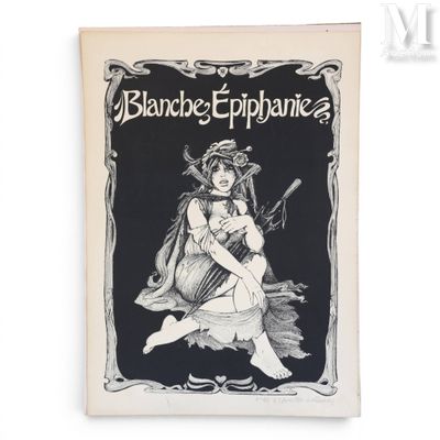 une image représentant un dessin en noir et blanc d'une femme tenant un bébé dans ses bras