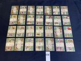 a lot of tiles that are on the table