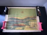 la photo d'une photo représentant un bateau posé sur une table