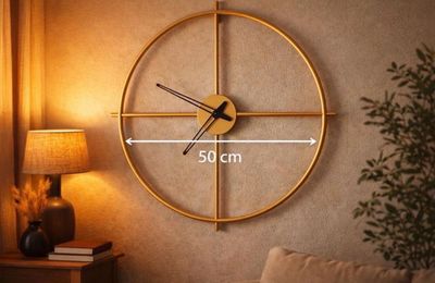 Expédition obligatoire - Lot de 5 horloges diamètre 50 cm c6 - TVA Réc - Photo 1