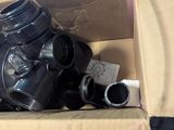 a box with a couple of pipes inside of it