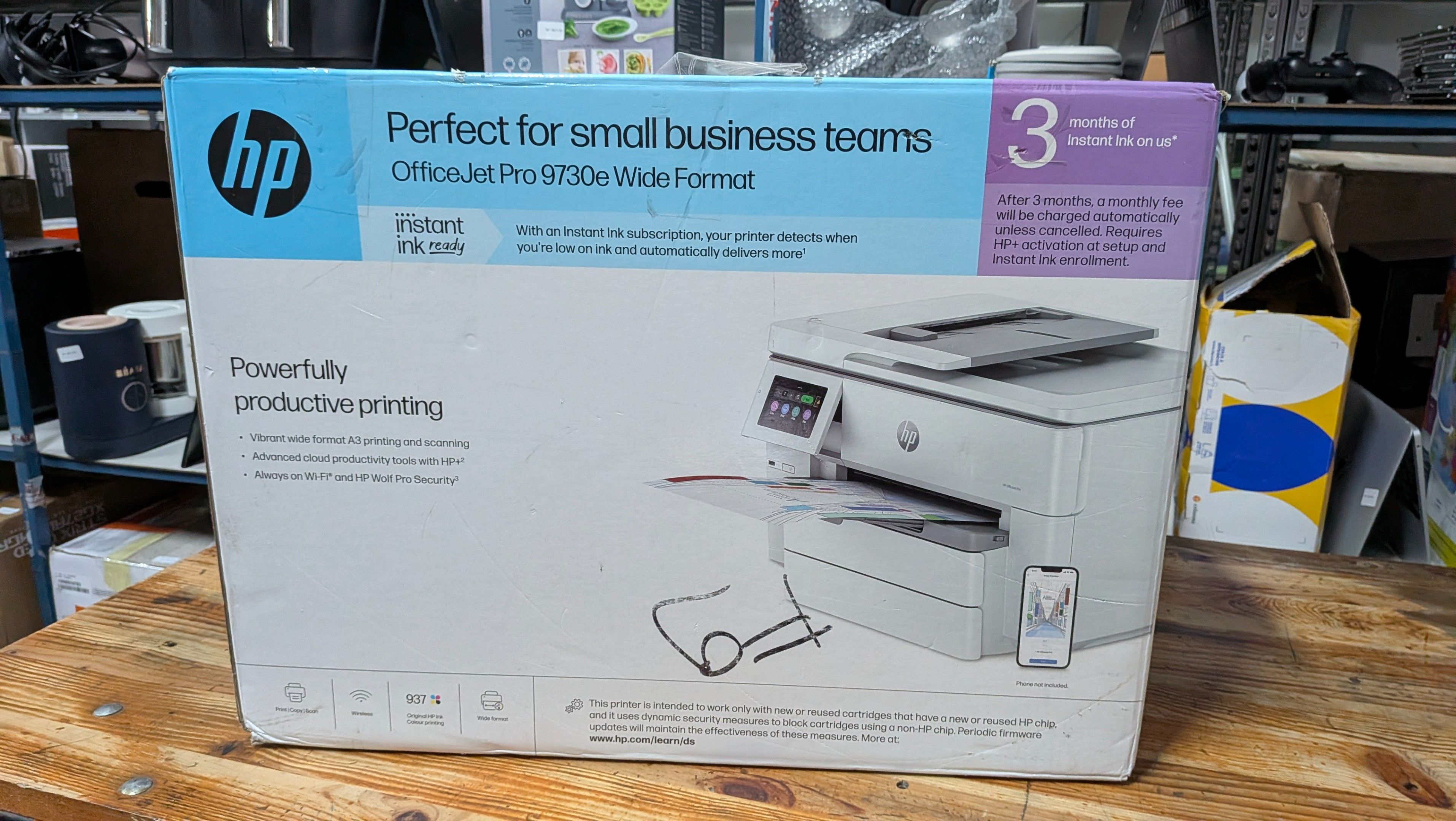 IMPRIMANTE HP OFFICE JET PRO - TVA RECUPERABLE