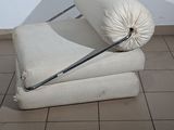 two pillows on top of each other on the floor