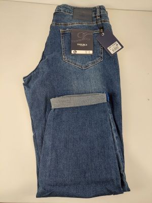 TOXIK3 PARIS - Jean femme - Taille XL - Détails strass et re…