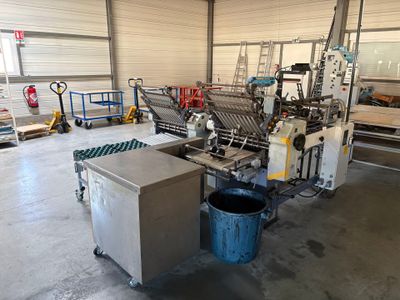 PLIEUSE STAHL 4 poches type F50 de 1992 avec un deuxième groupe 2 poch - Photo 1