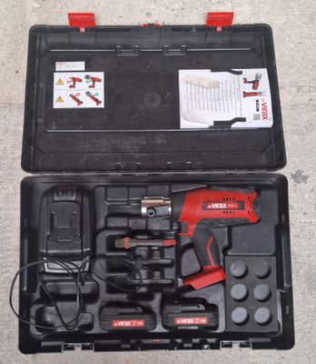 the tools are in the case on the floor ready to be used