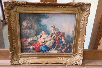 a picture of a picture of a painting in a frame