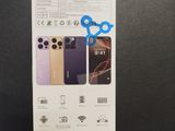 a picture of the back of a cell phone with a price tag attached to it