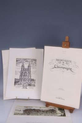 André Rossel et Jean VIDAL Découverte de La Champagne Recuei…