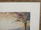 a picture of a painting on the wall of a room