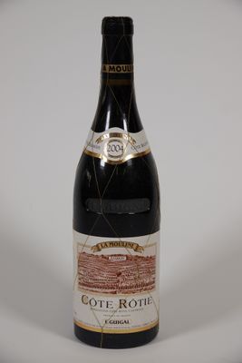 BOUTEILLE Côte-Rôtie, 2004. La Mouline par E.