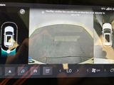 a picture of a car being shown on the screen of a car