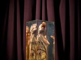 an image of a painting of a man and woman on a stage